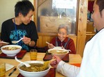 ラーメン　味噌屋にて